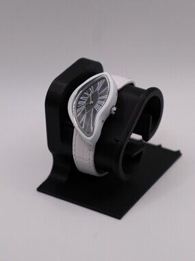 LOGA-LASS Watches – “The Crash” | White Melting Watch for Women